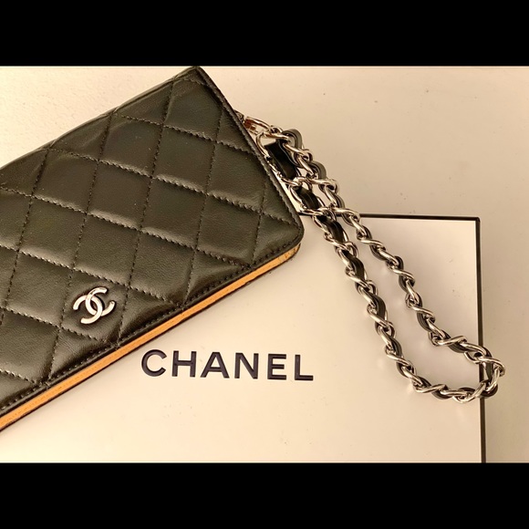 ❤️SOLD❤️ Auth CHANEL CC Bifold Lambskin WOC - Picture 4 of 13
